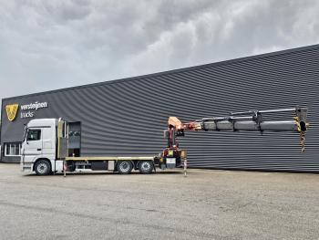Mercedes-Benz ACTROS 2541 6x2 / PALFINGER 42 tm CRANE / KRAN